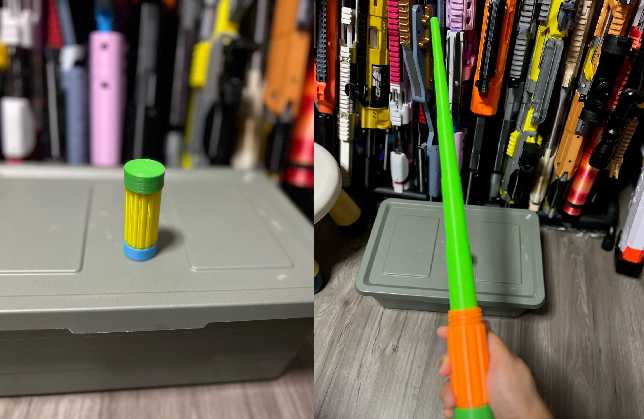 Vysouvací tyč - kapesní velikost